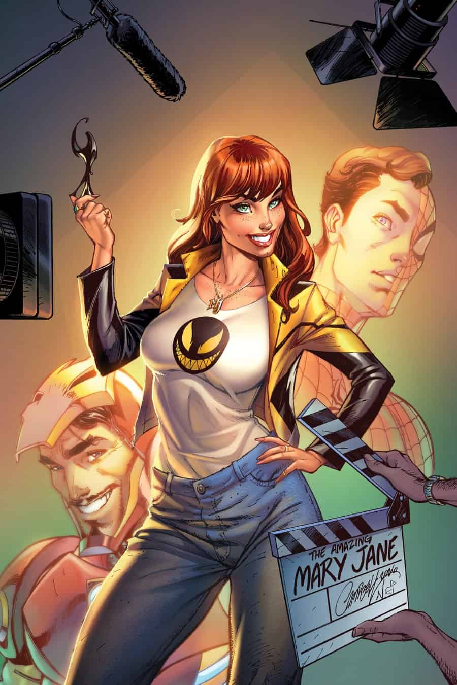 FRIENDLY NEIGHBORHOOD MARY JANE #1 - J. Scott Campbell 1:100 Virgin 1:100 cover art