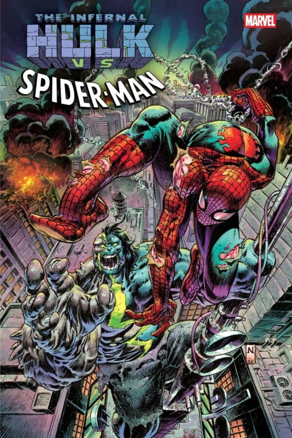 INFERNAL HULK VS. SPIDER-MAN #1 - Main - Nic Klein cover art