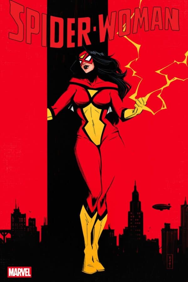SPIDER-WOMAN #1 - Nogi San Sensational cover art