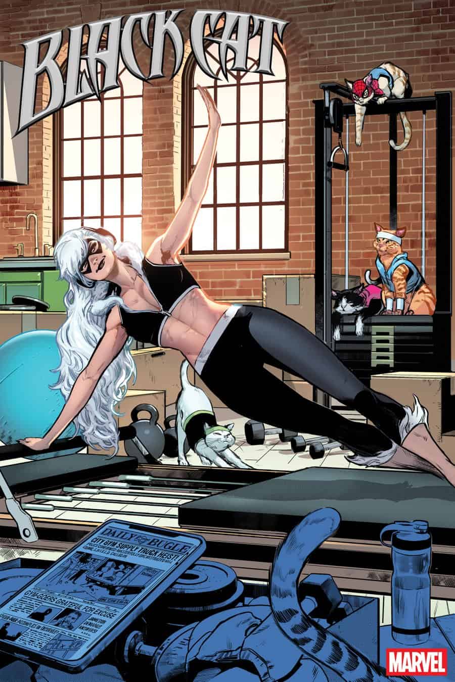 BLACK CAT #16 - Juan Frigeri Workout cover art