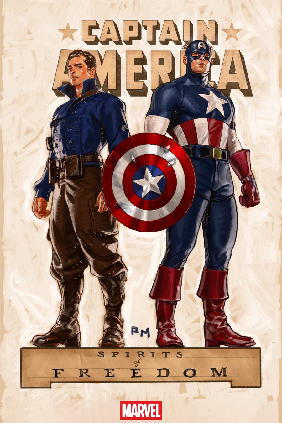CAPTAIN AMERICA #17 - Ryan Meinerding cover art