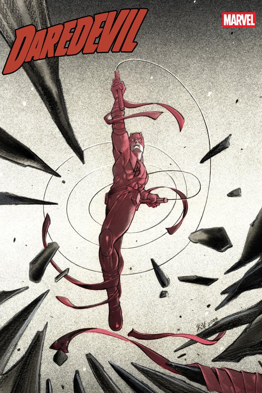 DAREDEVIL #9 - Peach Momoko Momo-Tone cover art