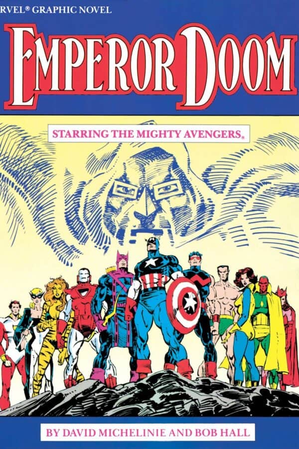 EMPEROR DOOM #1 - Main - Bob Hall cover art