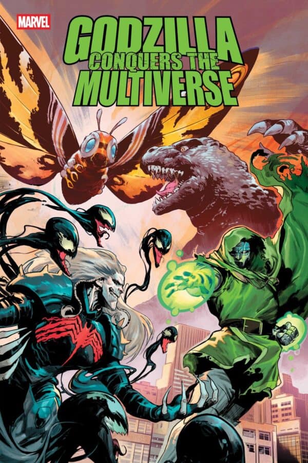 GODZILLA CONQUERS THE MULTIVERSE #5 - Main - Juan Frigeri cover art