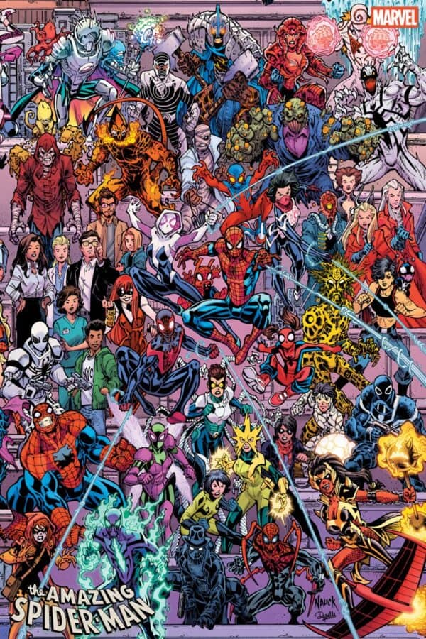 THE AMAZING SPIDER-MAN #1003 - Todd Nauck 4-Part Connecting Legacy cover art