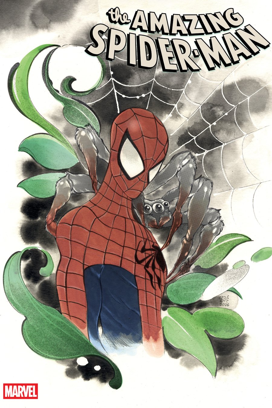THE AMAZING SPIDER-MAN #1003 - Peach Momoko Momo-Tone cover art