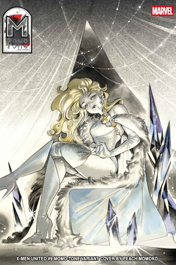 X-MEN UNITED #9 - Peach Momoko Momo-Tone cover art