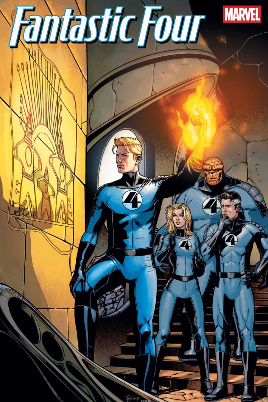 Fantastic Four #19 - Ramon Rosanas cover art