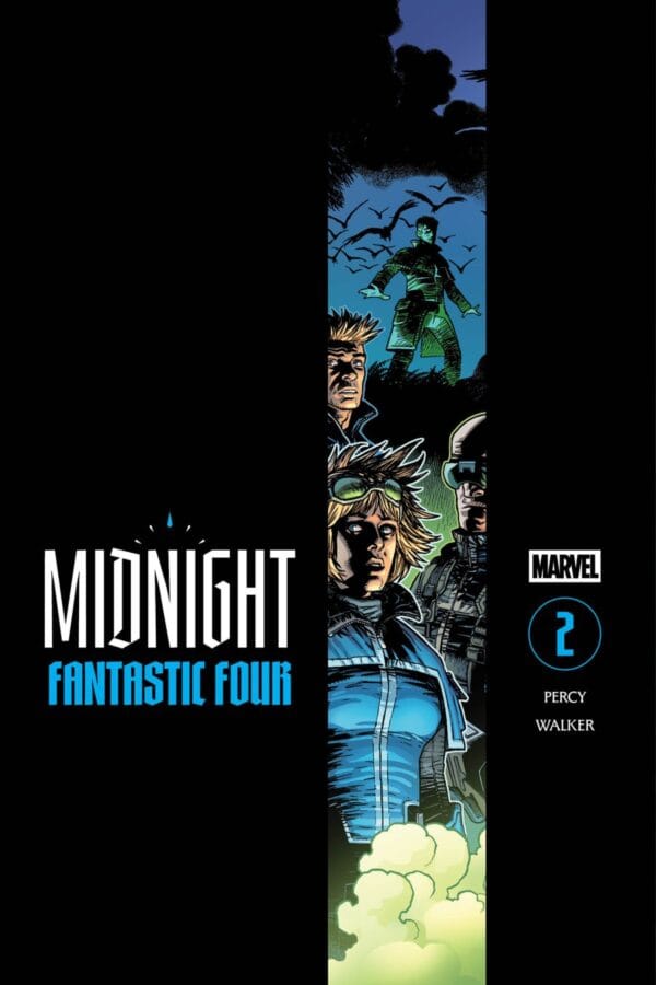 MIDNIGHT FANTASTIC FOUR #2 - Main - Kev Walker cover art