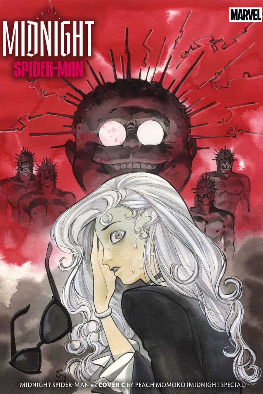 MIDNIGHT SPIDER-MAN #2 - Peach Momoko Midnight Special cover art