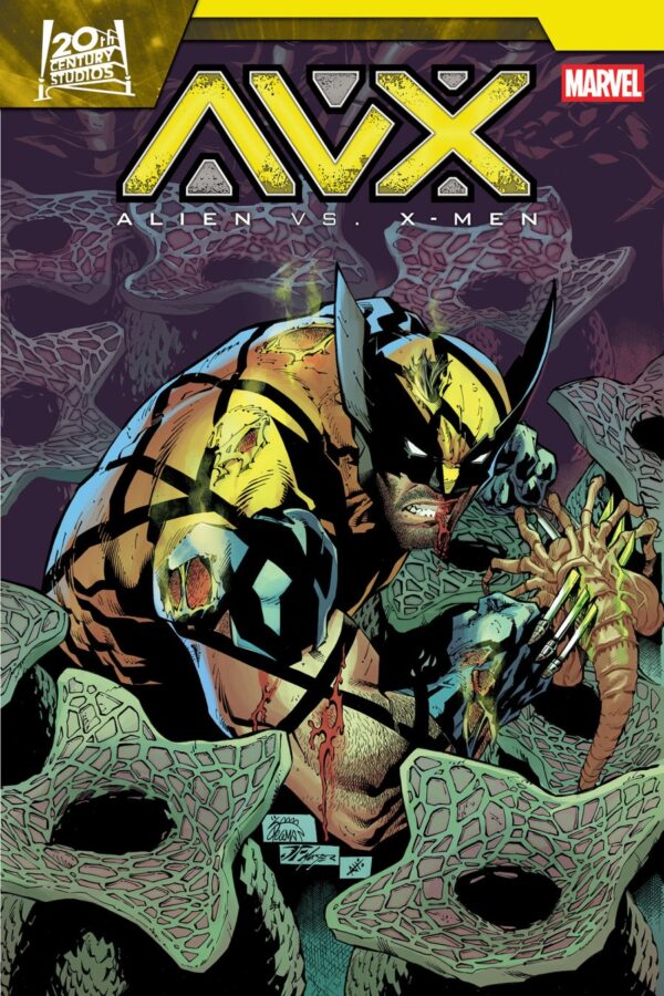 ALIEN VS. X-MEN #3 - Main - Ryan Stegman cover art
