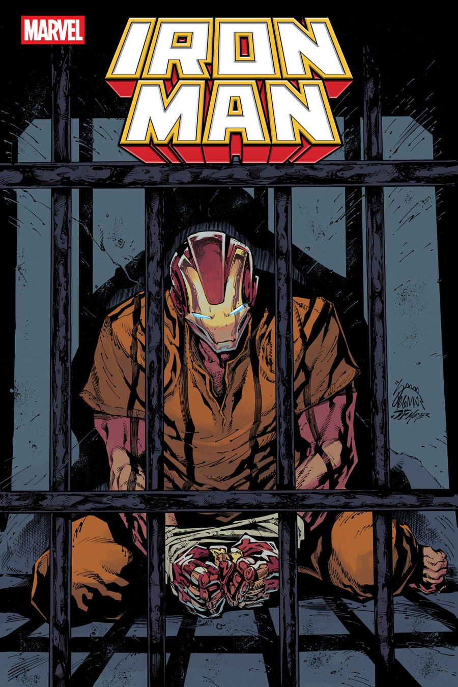 IRON MAN #12 - Main - Ryan Stegman cover art
