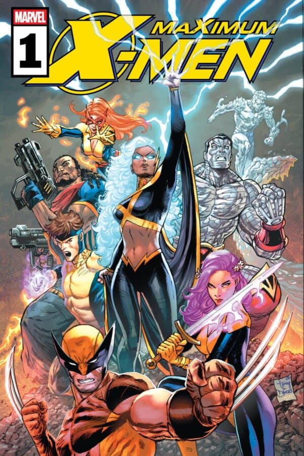 MAXIMUM X-MEN #1 - Main - Tony Daniel cover art