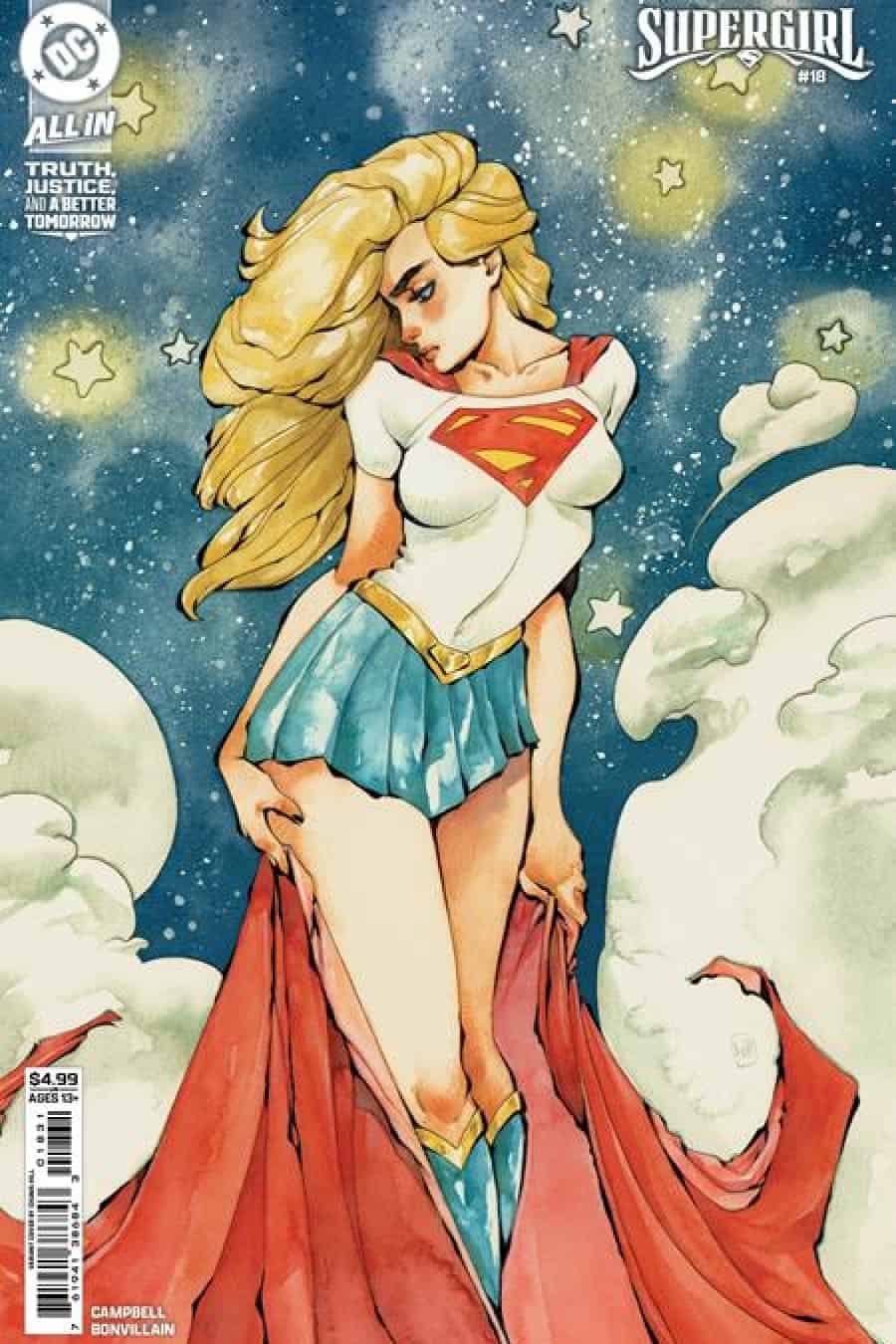 Supergirl #18 - Cvr C Chuma Hill Card Stock Var cover art