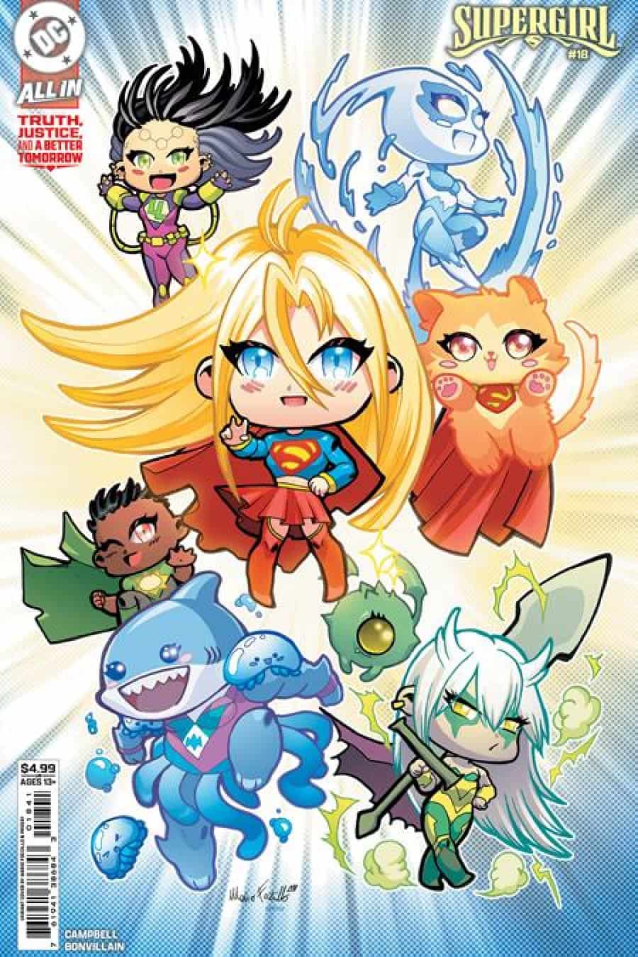 Supergirl #18 - Cvr D Mario Foccillo Card Stock Var cover art