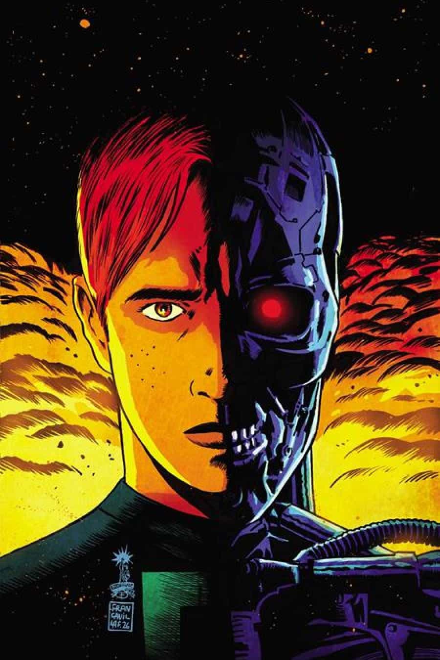 Archie Vs. The Terminator #1 - Cvr P Inc 1:30 Francesco Francavilla Virgin Var 1:30 cover art