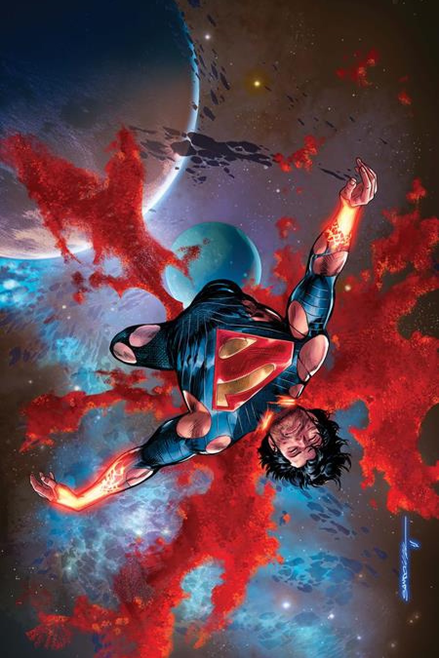 Absolute Superman #26 - Main - Rafa Sandoval cover art