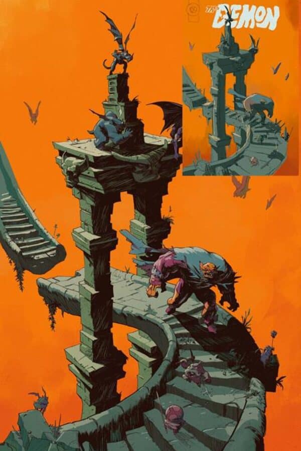 Demon #3 - Cvr D Stephen Green Card Stock Var cover art