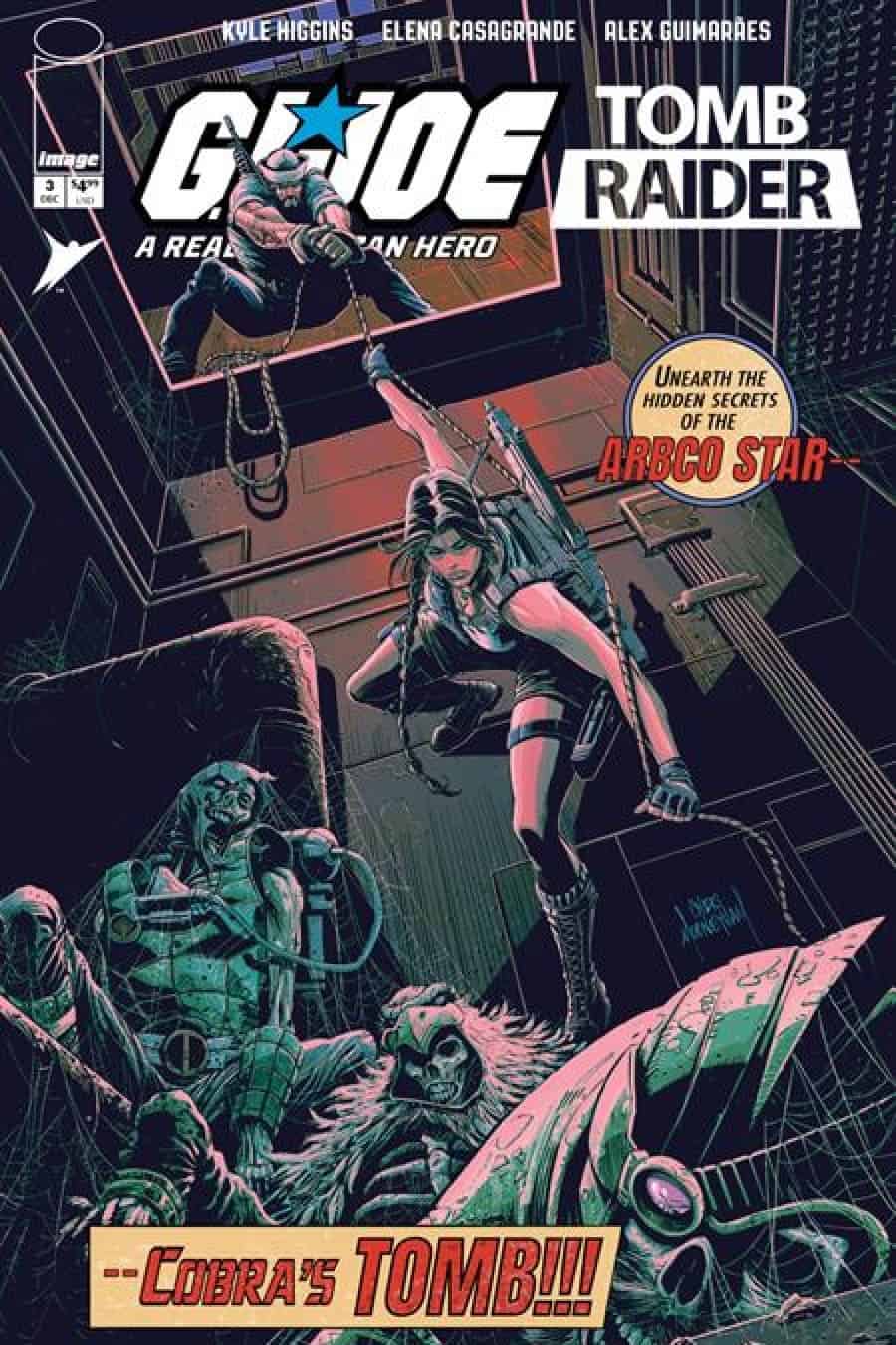 G.I. Joe: A Real American Hero Tomb Raider #3 - (Of 5) Cvr D Inc 1:25 Chris Mooneyham Vintage Joe Var 1:25 cover art