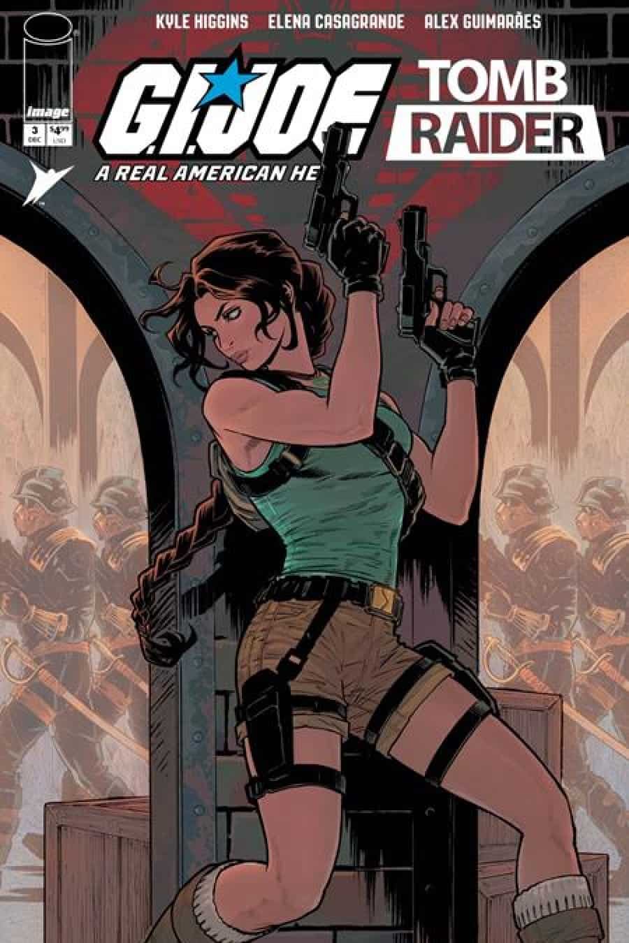 G.I. Joe: A Real American Hero Tomb Raider #3 - (Of 5) Cvr E Inc 1:50 Rebekah Isaacs & Jordie Bellaire Var 1:50 cover art