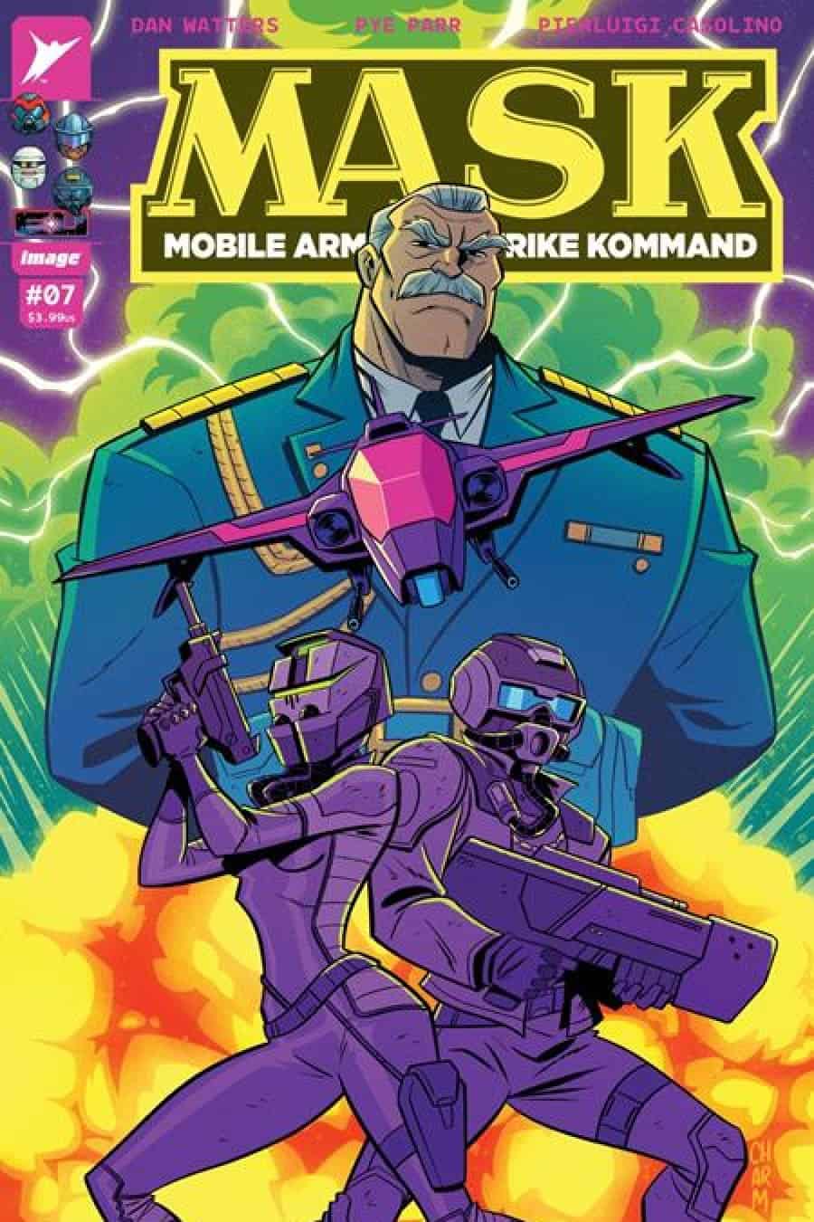 MASK #7 - Cvr C Derek Charm Var cover art