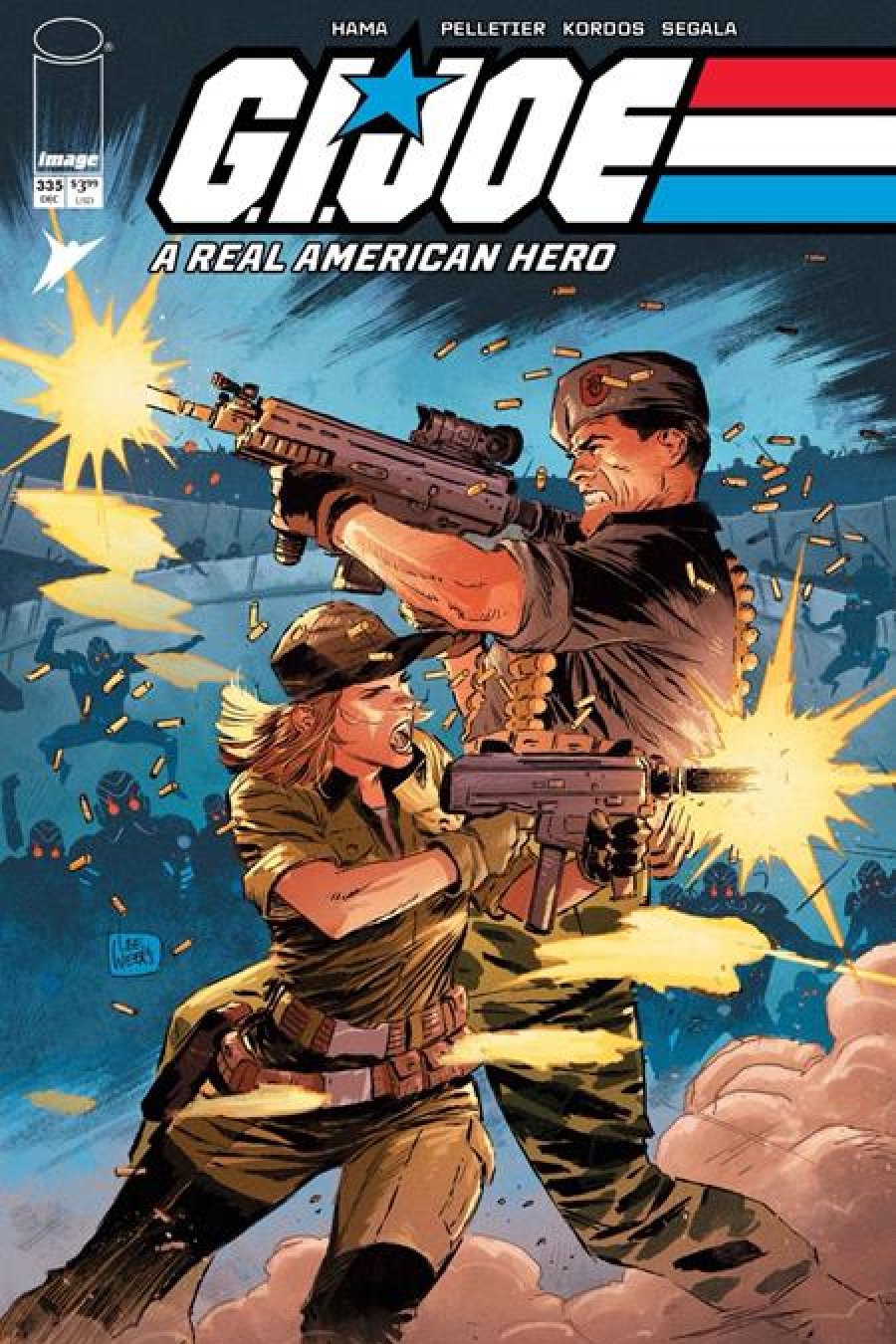 G.I. Joe: A Real American Hero #335 - Main - Lee Weeks, Mike Spicer cover art