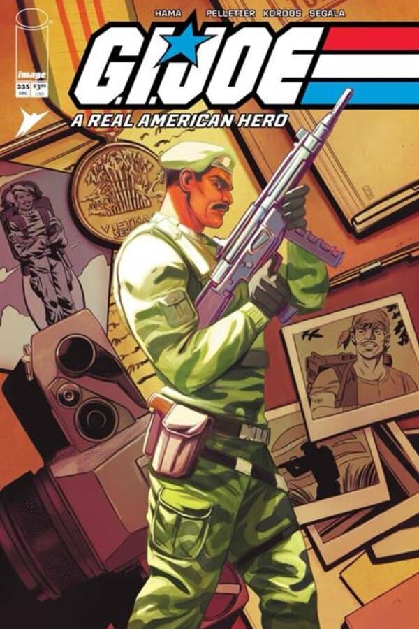 G.I. Joe: A Real American Hero #335 - Cvr C Nimit Malavia Secret Dossier Var cover art
