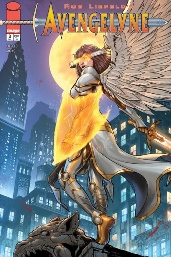 Avengelyne #3 - Main - Daniel Maine cover art