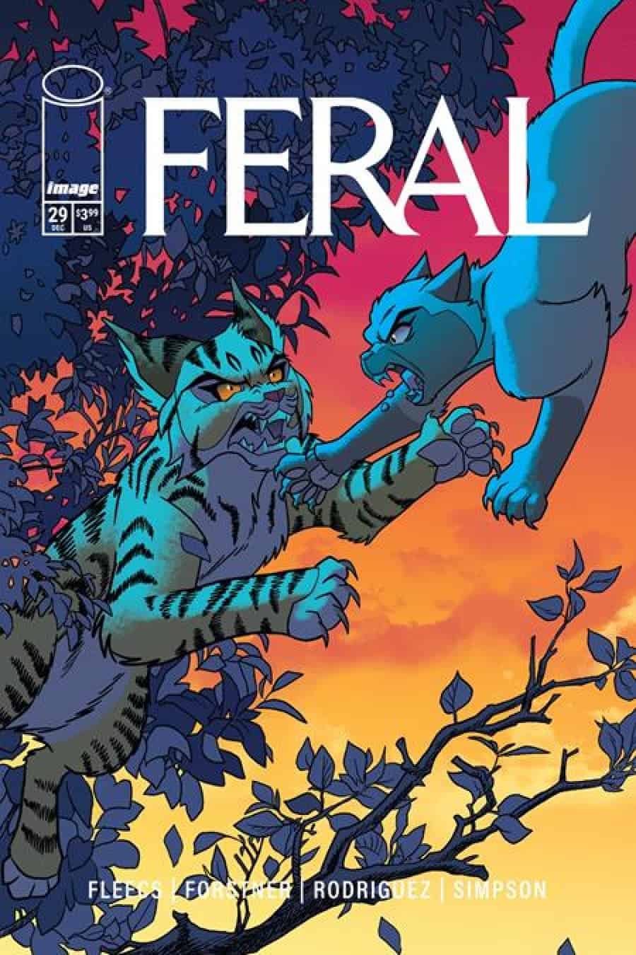 Feral #29 - Main - Tony Fleecs, Trish Forstner cover art