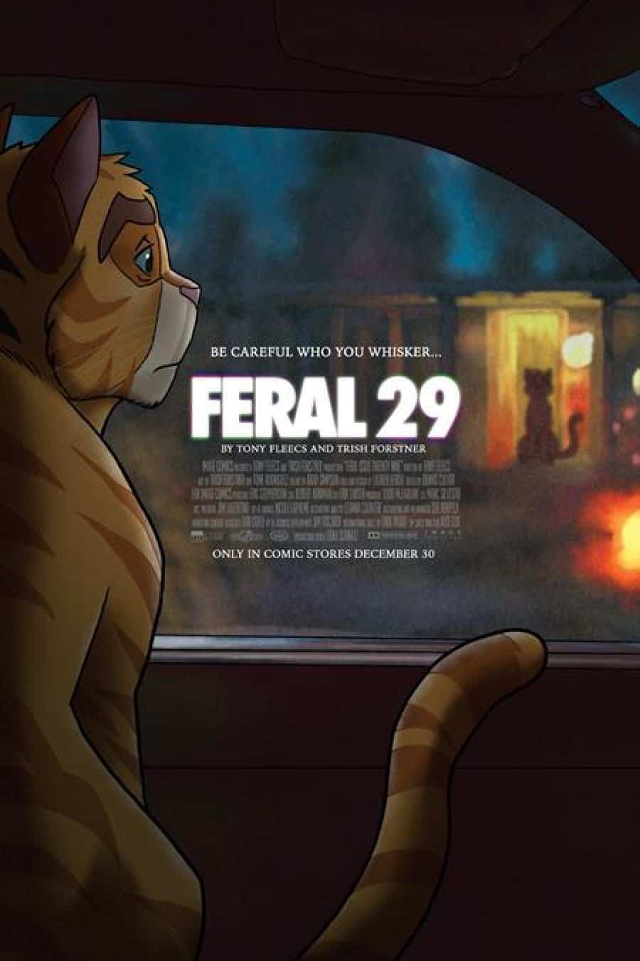 Feral #29 - Cvr B Tony Fleecs & Trish Forstner Obsession Homage Var cover art