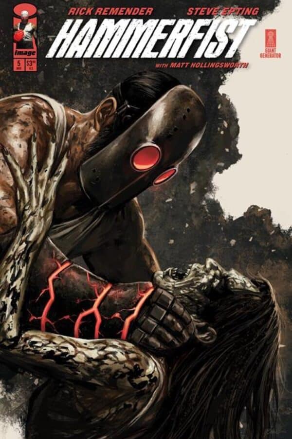 Hammerfist #5 - Main - Steve Epting, Matt Hollingsworth cover art