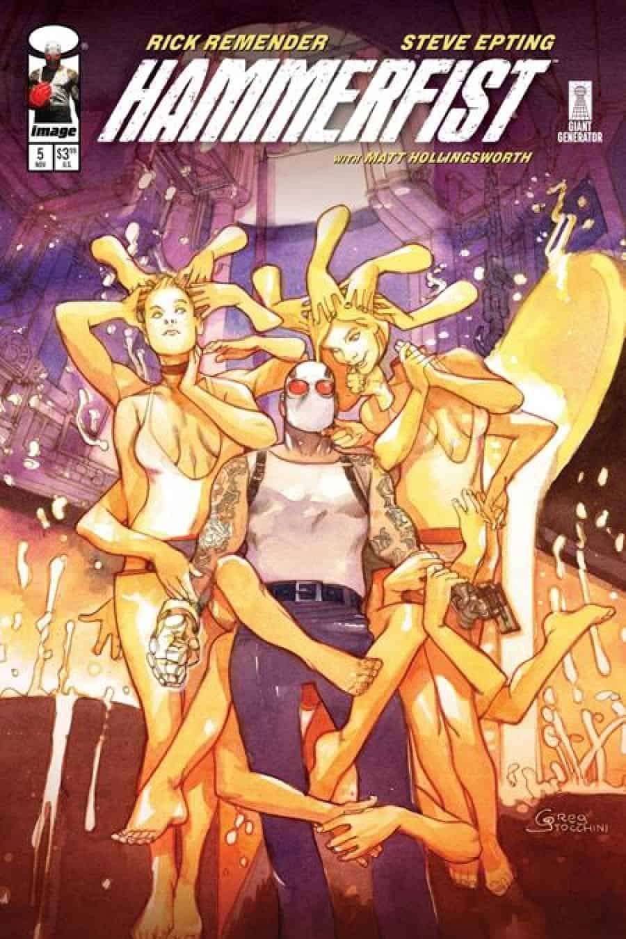 Hammerfist #5 - Cvr B Greg Tocchini Var (Mr) cover art