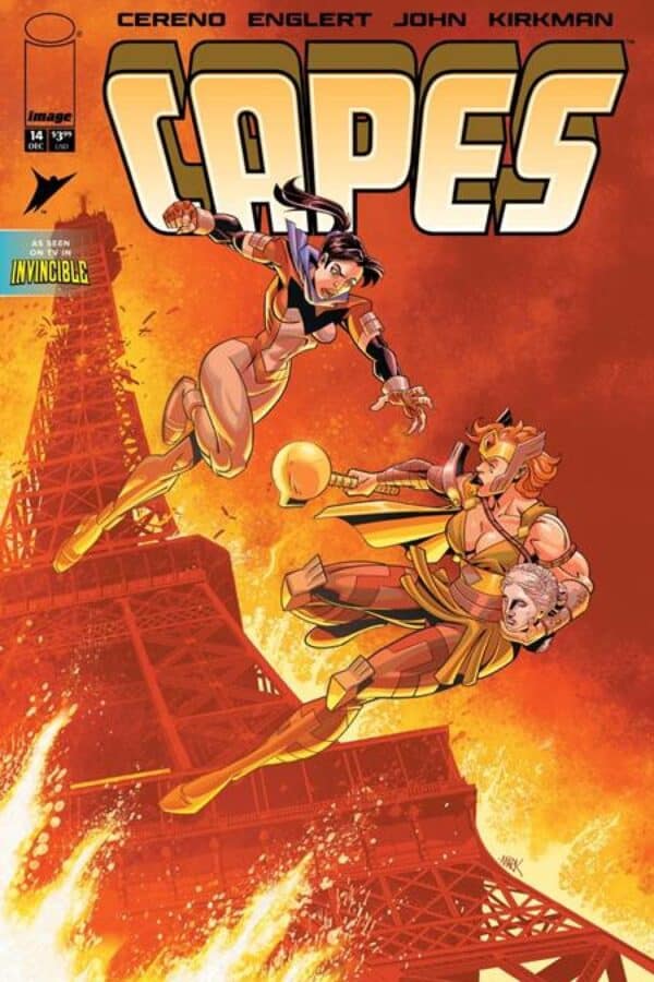 Invincible Universe Capes #14 - Main - Mark Englert cover art