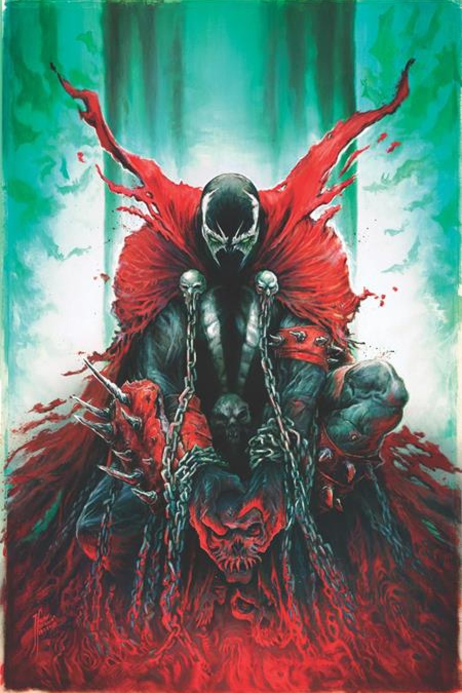 Spawn #382 - Cvr C Tehani Farr Virgin Var cover art