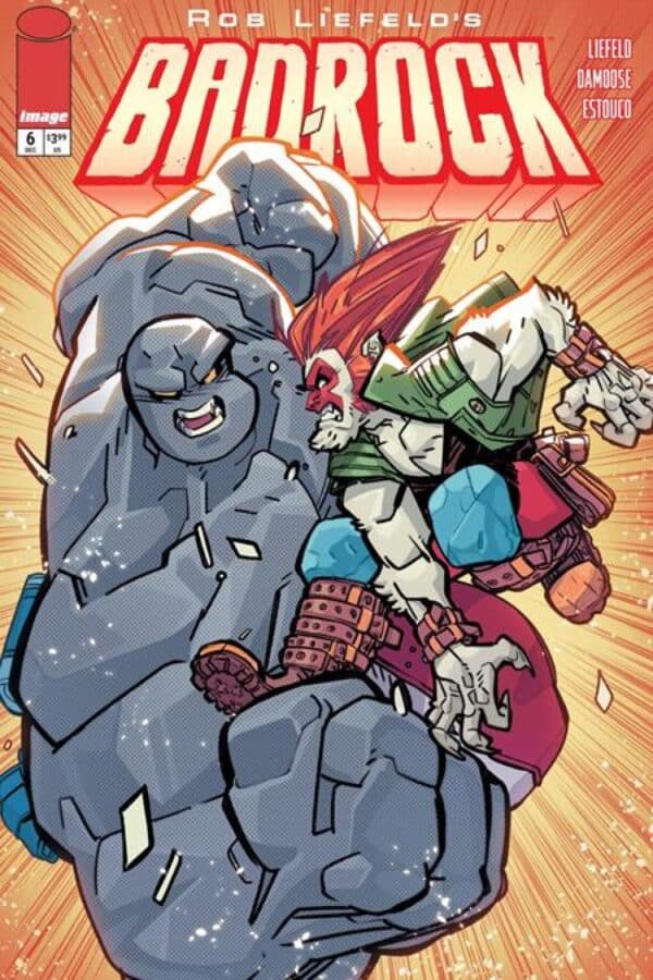 Badrock #6 - Main - Seth Damoose cover art