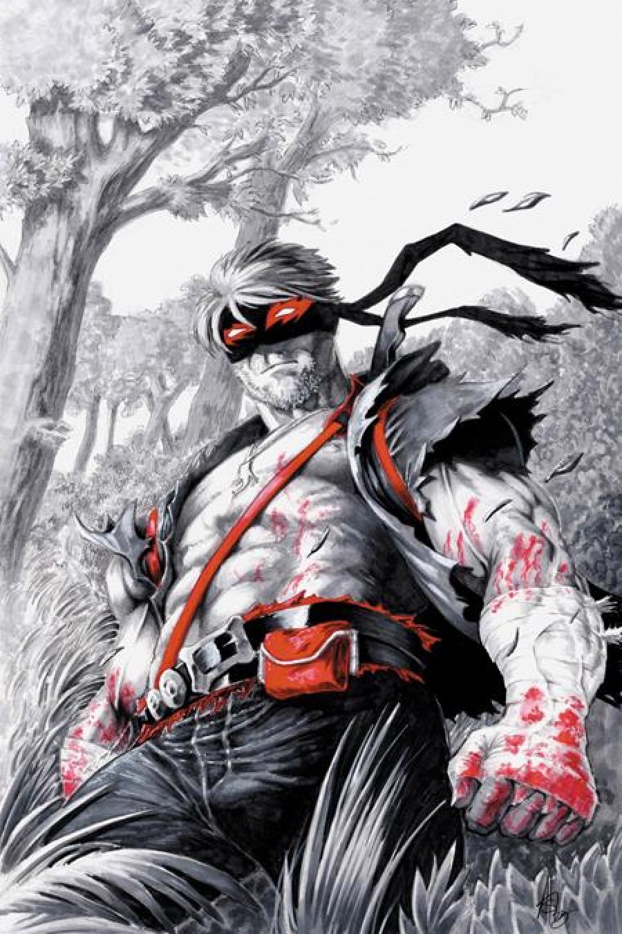 Final Boss #12 - Cvr D Inc 1:25 Brad Ashworth Var (Mr) 1:25 cover art