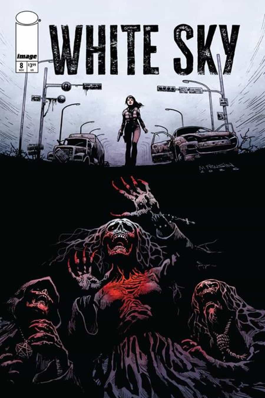 White Sky #8 - Main - Marcelo Frusin cover art