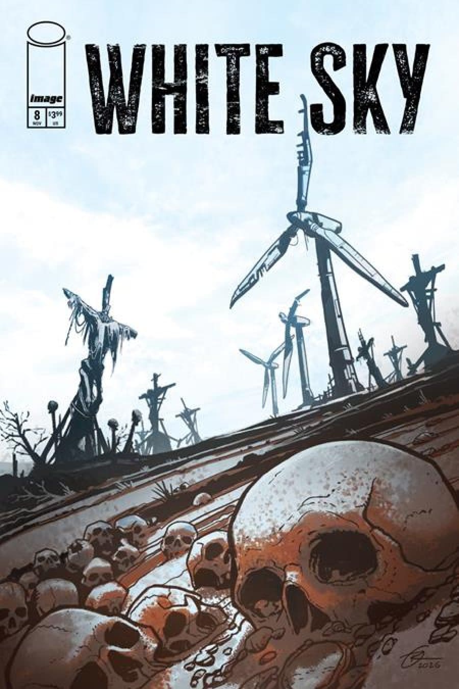 White Sky #8 - Cvr C Ray Lederer Var (Mr) cover art