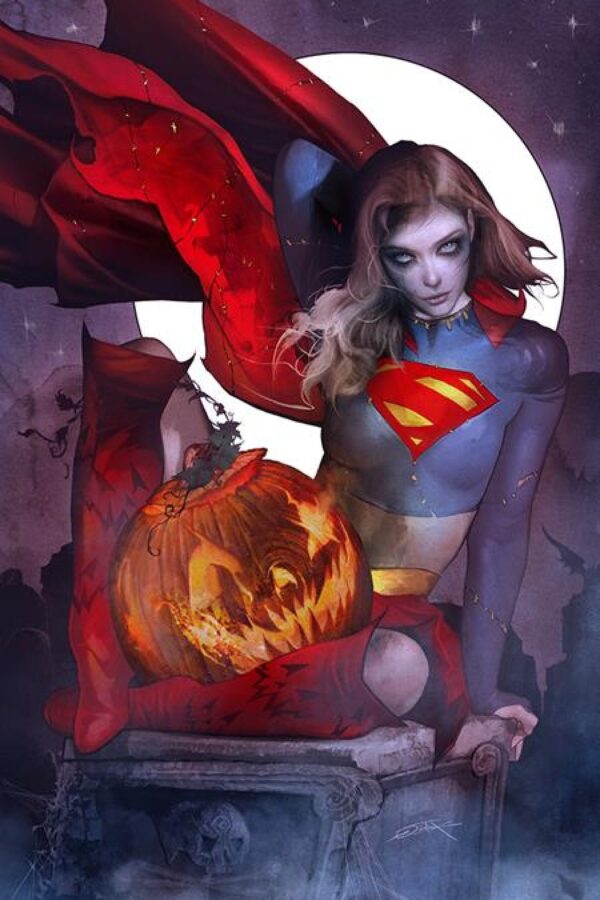 Supergirl #18 - Cvr E Dan Quintana Halloween Glow-In-The-Dark Card Stock Var cover art