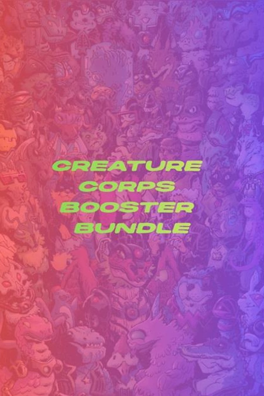 Creature Corps #1 - Cvr B Jok Booster Bundle Var cover art