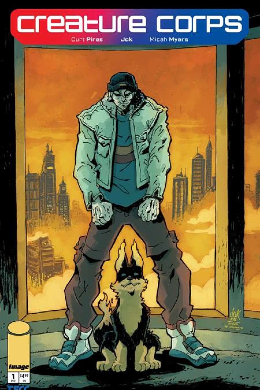Creature Corps #1 - Cvr I Inc 1:25 Jok Absolute Batman Homage Var 1:25 cover art