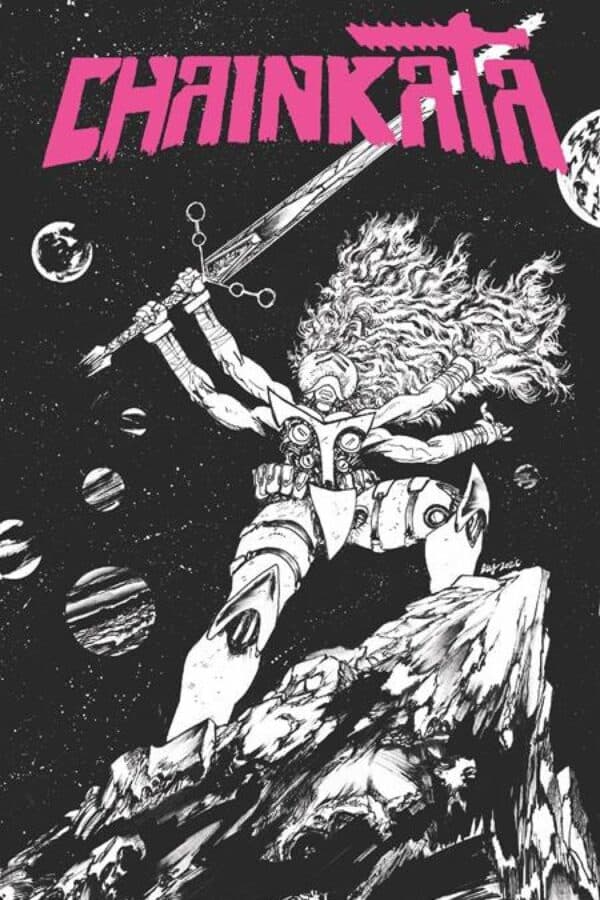 Chainkata #2 - Cvr B Daniel Warren Johnson B&W Var cover art