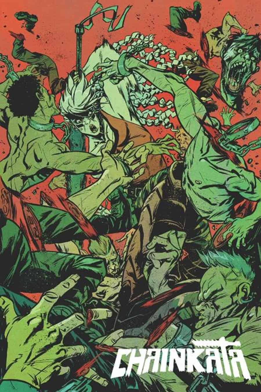 Chainkata #2 - Cvr C Sanford Greene & Mike Spicer Var cover art