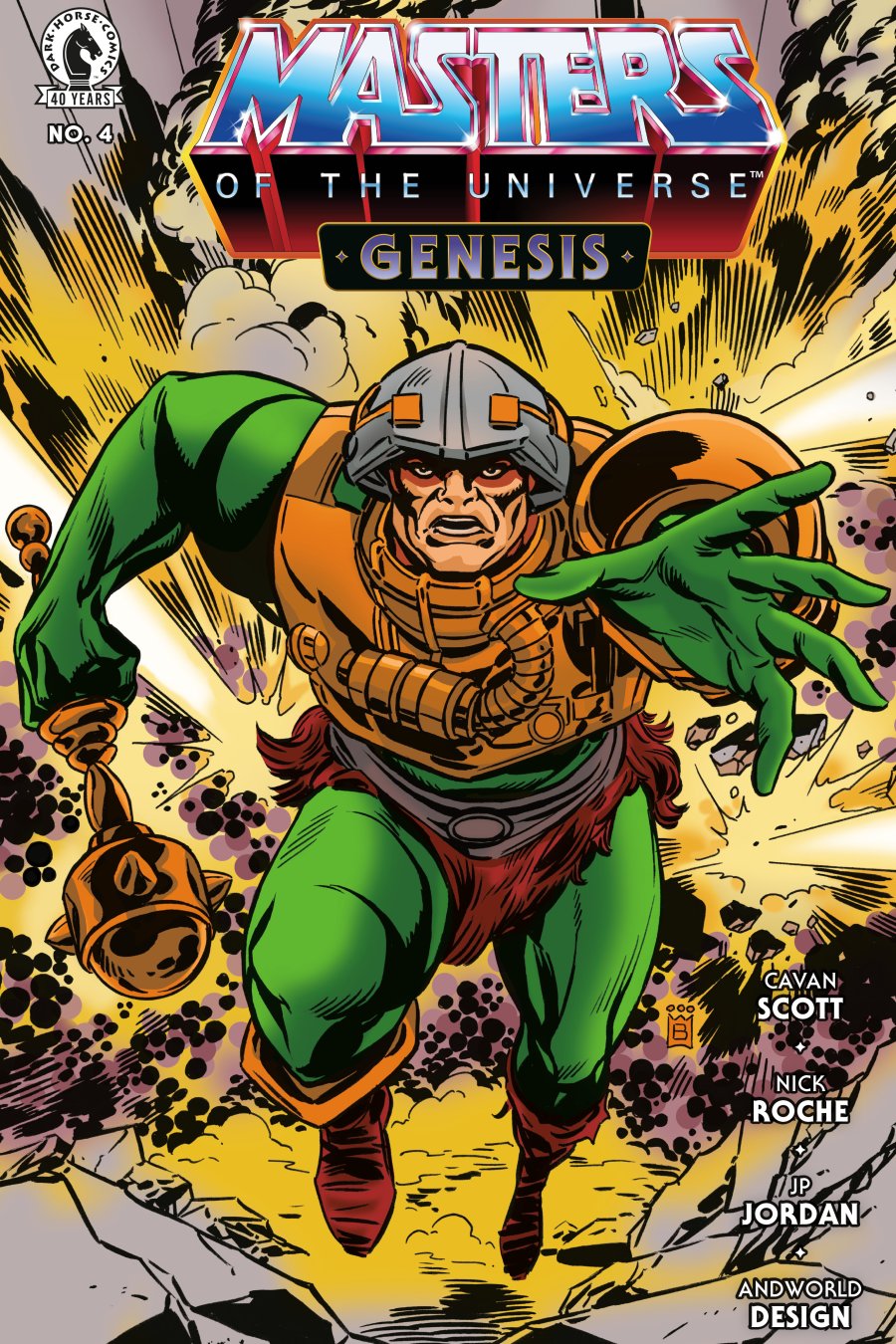 He-Man and the Masters of the Universe: Genesis #4 - Main - Mark Buckingham cover art
