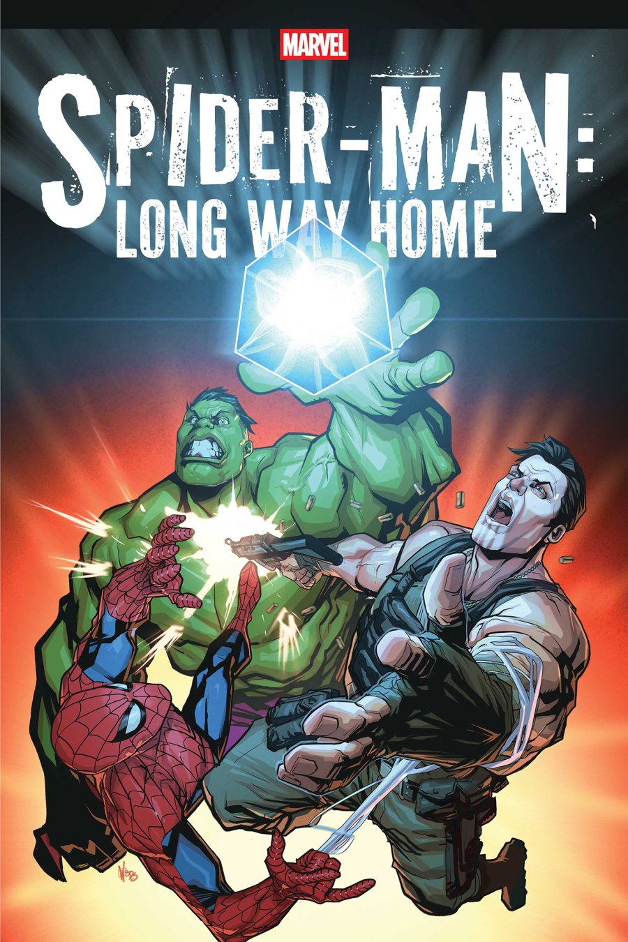 SPIDER-MAN: LONG WAY HOME #5 - Pete Woods cover art