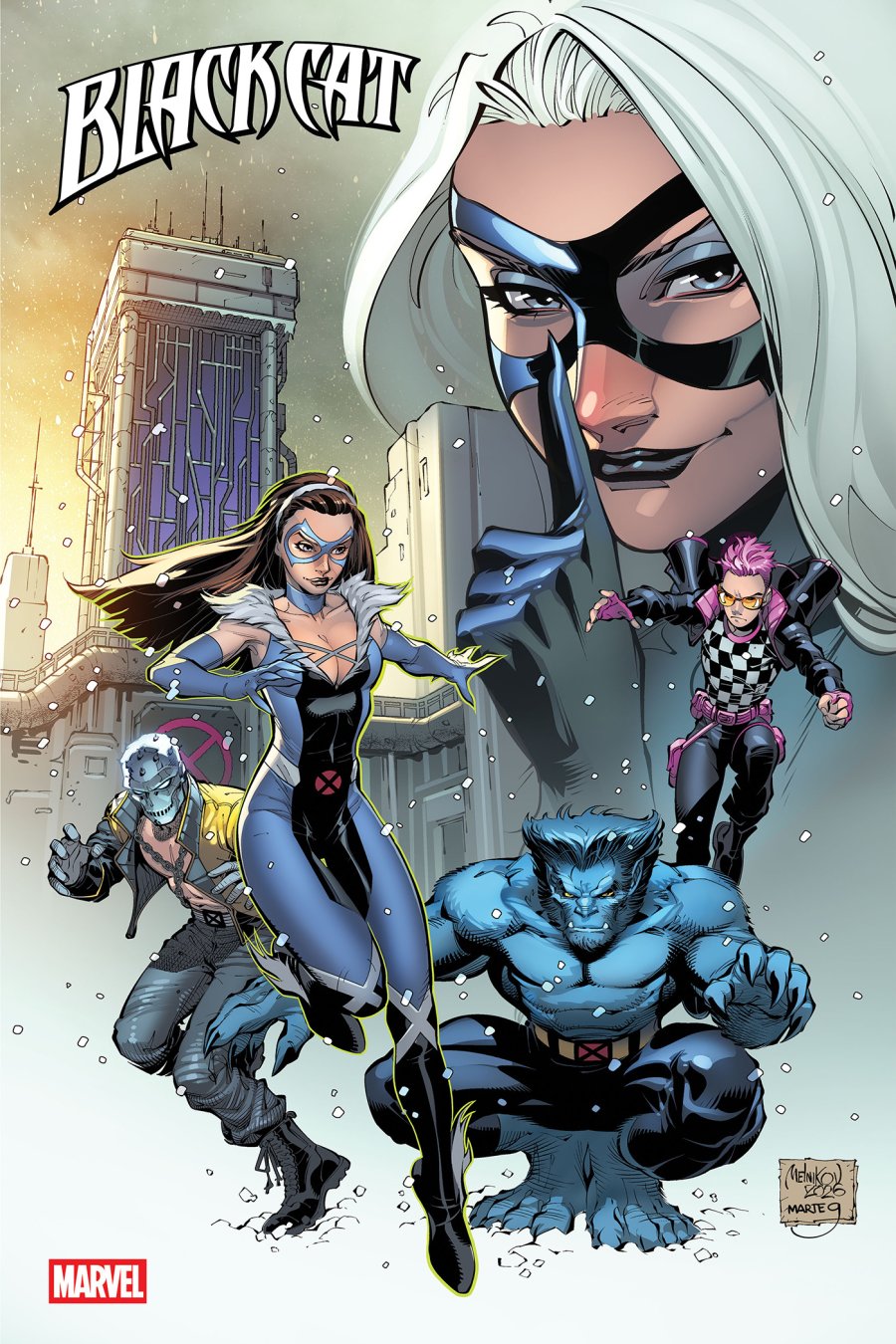 BLACK CAT #17 - Main - Gleb Melnikov cover art