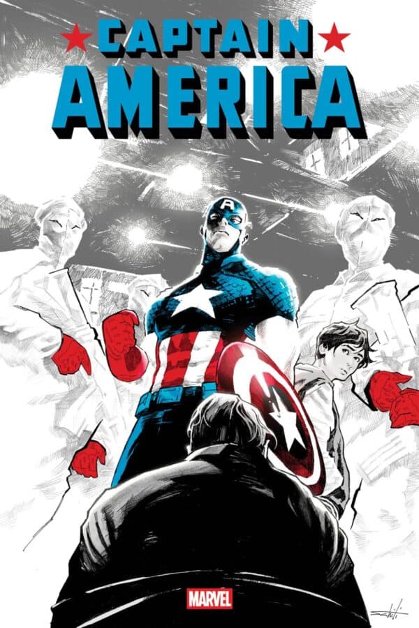 CAPTAIN AMERICA #18 - Main - Valerio Schiti cover art
