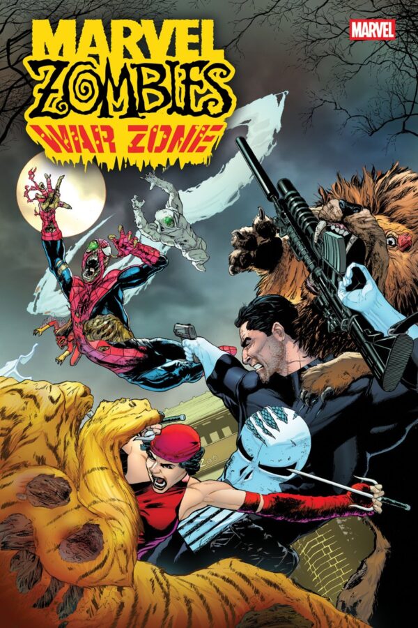 MARVEL ZOMBIES: WAR ZONE #4 - Main - Tony Parker cover art