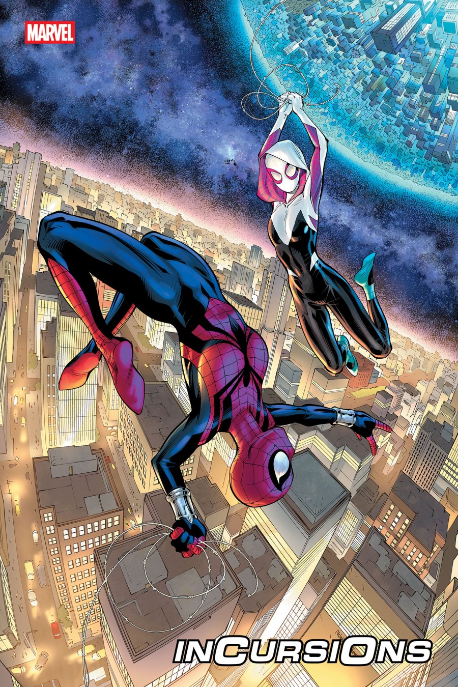 SPIDER-MAN: INCURSIONS #1 - Main - Gleb Melnikov cover art
