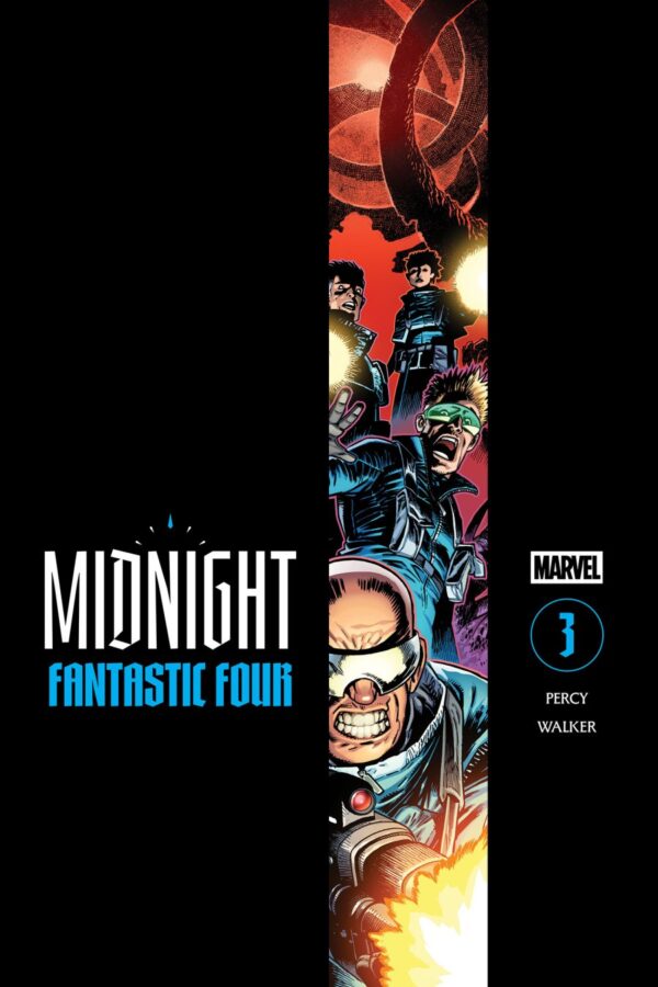 MIDNIGHT FANTASTIC FOUR #3 - Main - Kev Walker cover art
